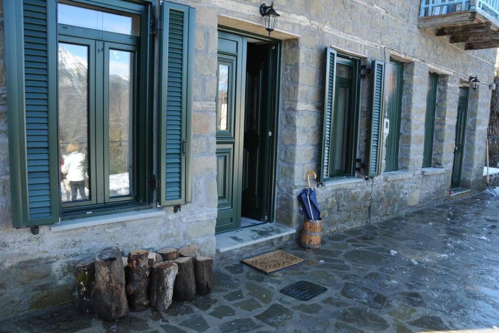 Δάφνη 1933, Λιθόχτιστο Αρχοντικό Στο Βουνό Villa Ano Chora Buitenkant foto